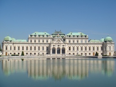 Belvedere castle Vienna